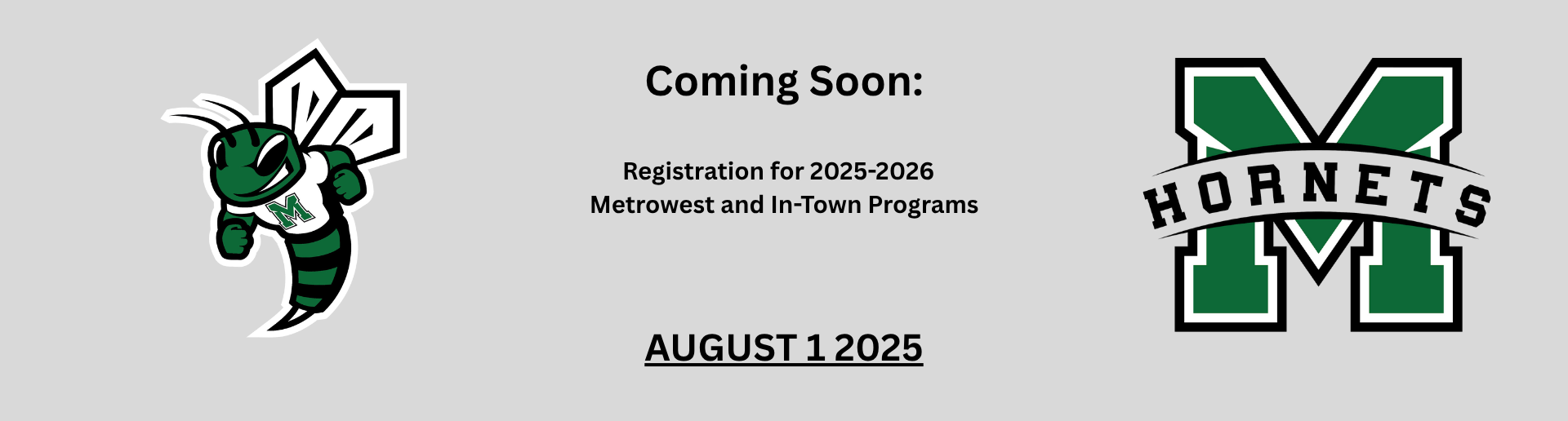 Coming Soon: Registrations